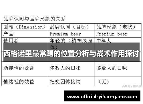 西格诺里最常踢的位置分析与战术作用探讨