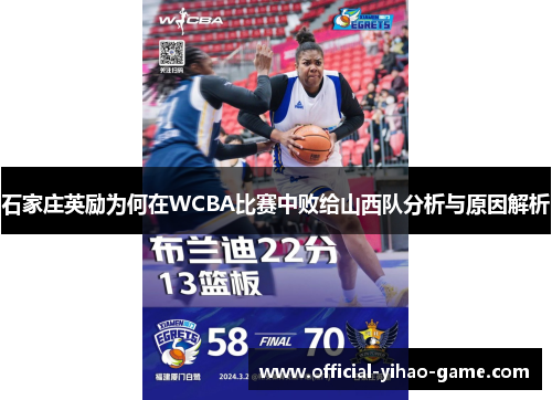 石家庄英励为何在WCBA比赛中败给山西队分析与原因解析 石家庄英励为何在WCBA比赛中败给山西队分析与原因解析